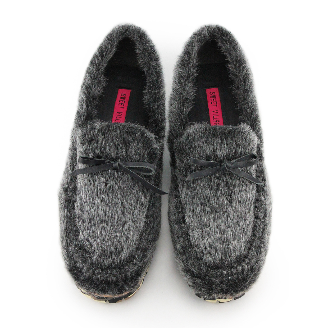 THE NORTH M1122A Metallic Fur Shearling Sneakers