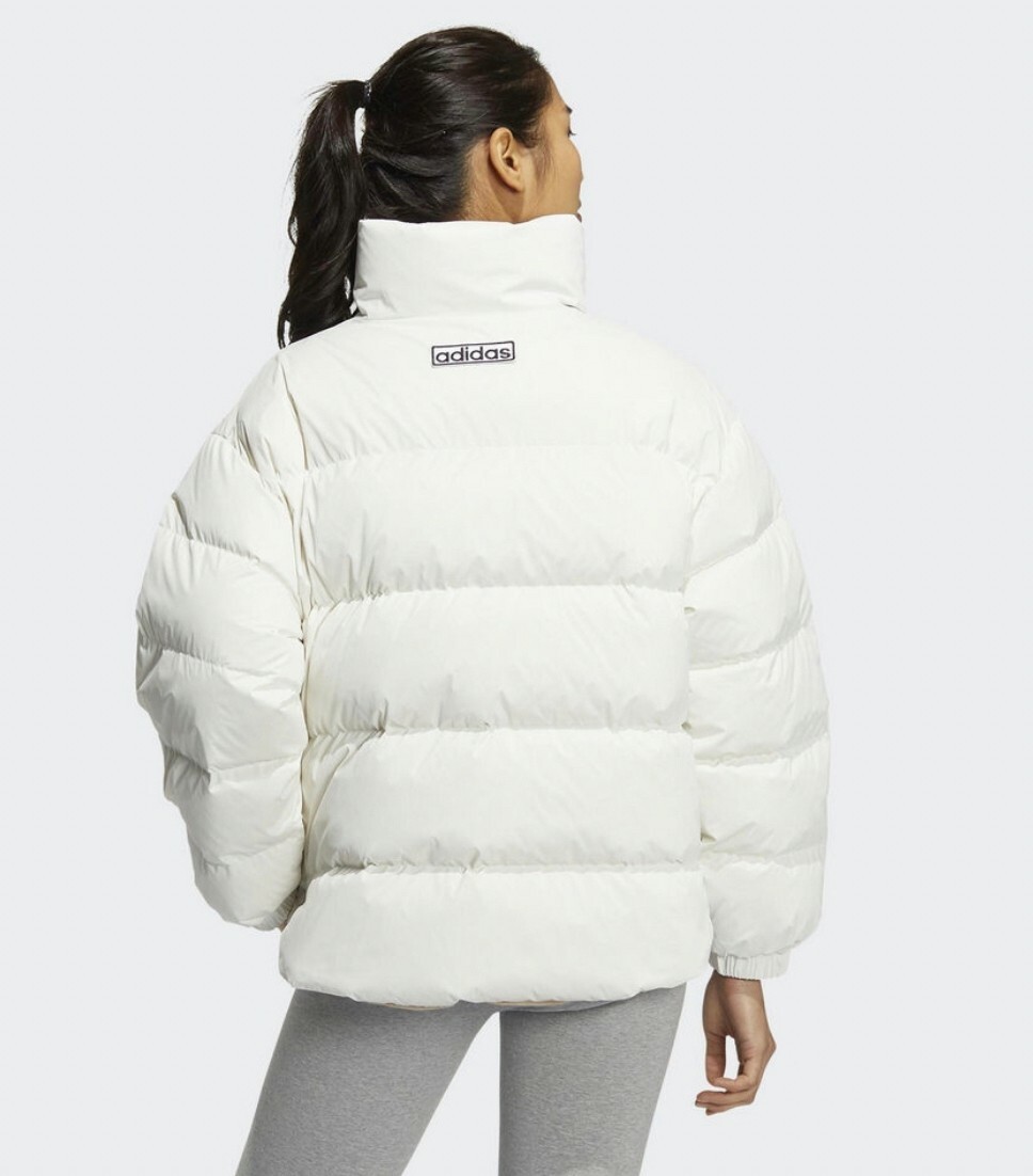 ADIDAS REVERSIBLE DOWN 女 雙面羽絨外套 白 HS9500 Dec lu