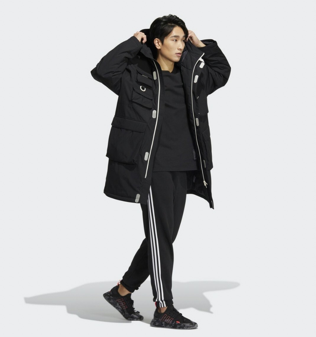 ADIDAS RIFTA PADDED 男 外套 黑 HS9459 Declu