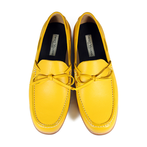 Toadflax M1122 Gold Brick Leather Loafers
