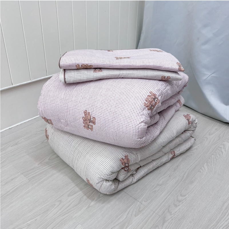 韓國直送✈【KR3006】Songhwa雙面四季枕套被組