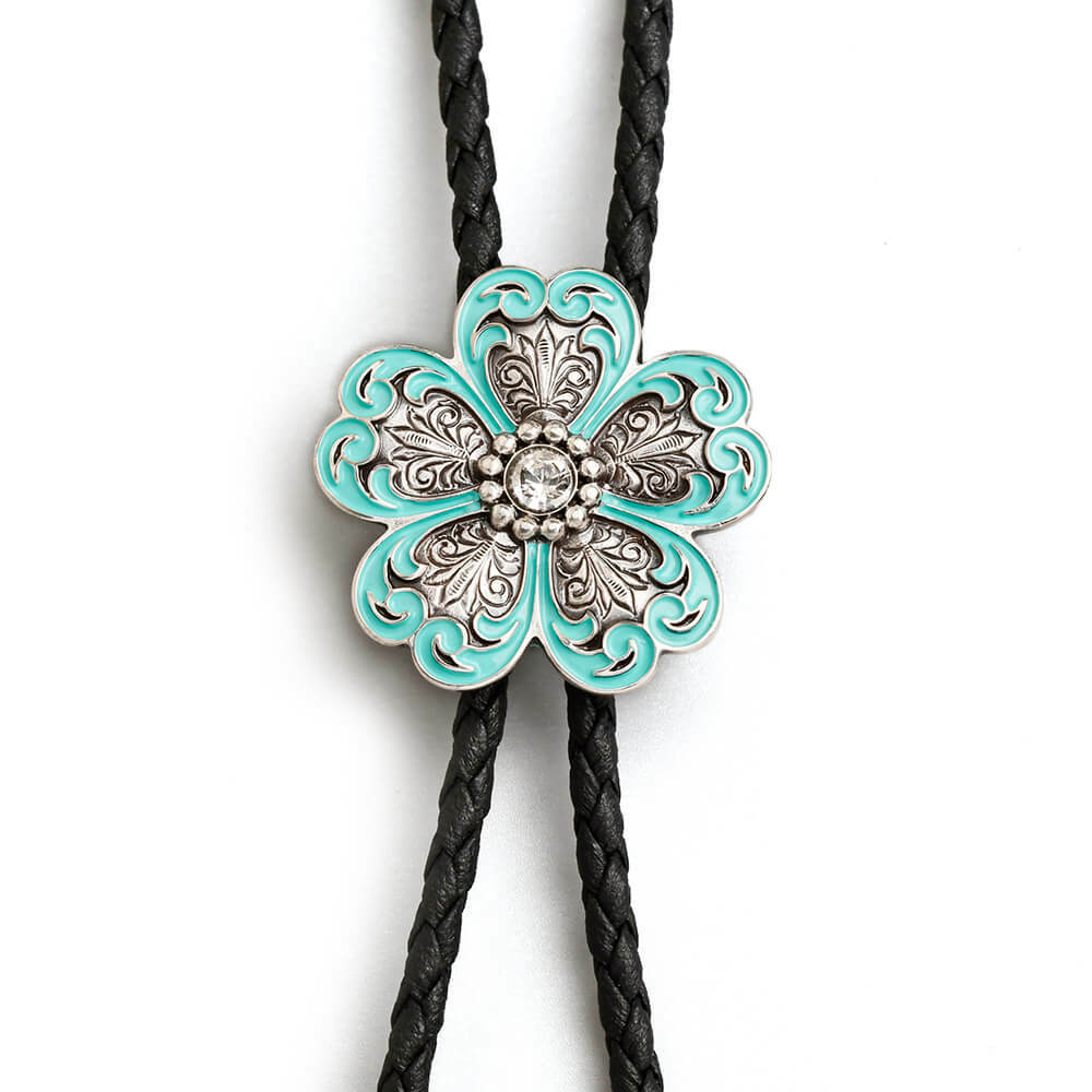 聆聽花語幸運花 保羅領帶/BoloTie/美式領帶－快速出貨