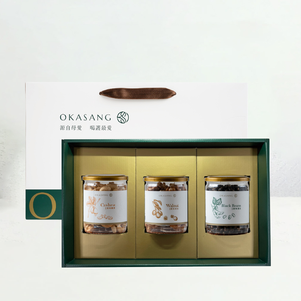 Hộp Quà Các Loại Hạt (Điều, Óc Chó, Đậu Đen)