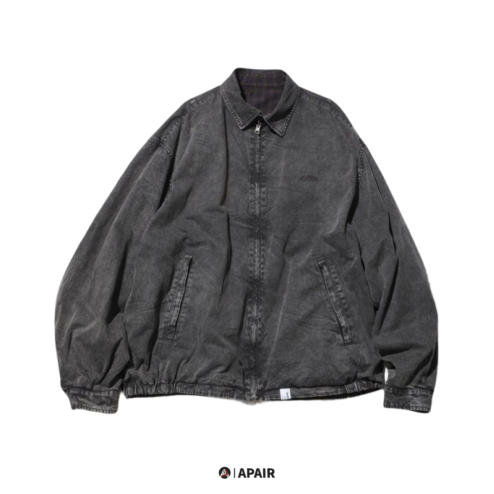 【APAIR】預購 Nautica Reversible Harrington Jacket 日本限定 哈林頓夾克 雙面穿 水洗灰/水洗藍