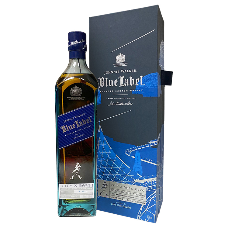 Johnnie Walker Blue Label Cities of Future Limited Edition 40%