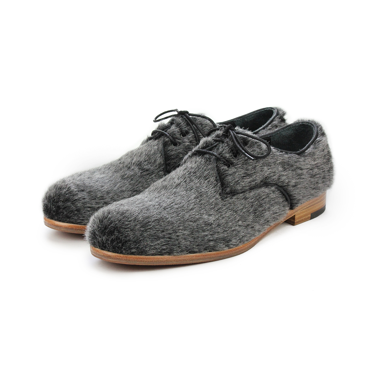 WHITE TREE M1125 Metallic Fur Shearling Sneakers