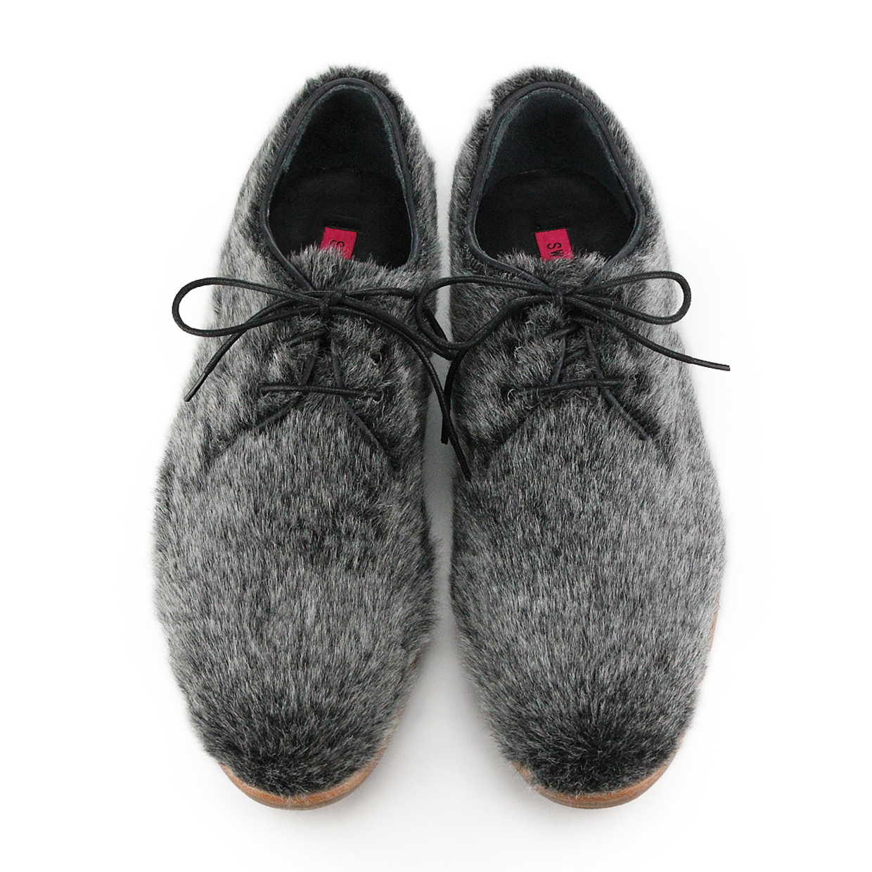 WHITE TREE M1125 Metallic Fur Shearling Sneakers