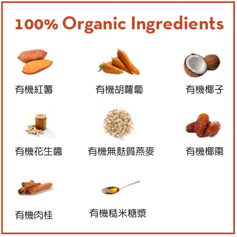 【Lord Jameson 樂健森】有機紅薯能量軟球
