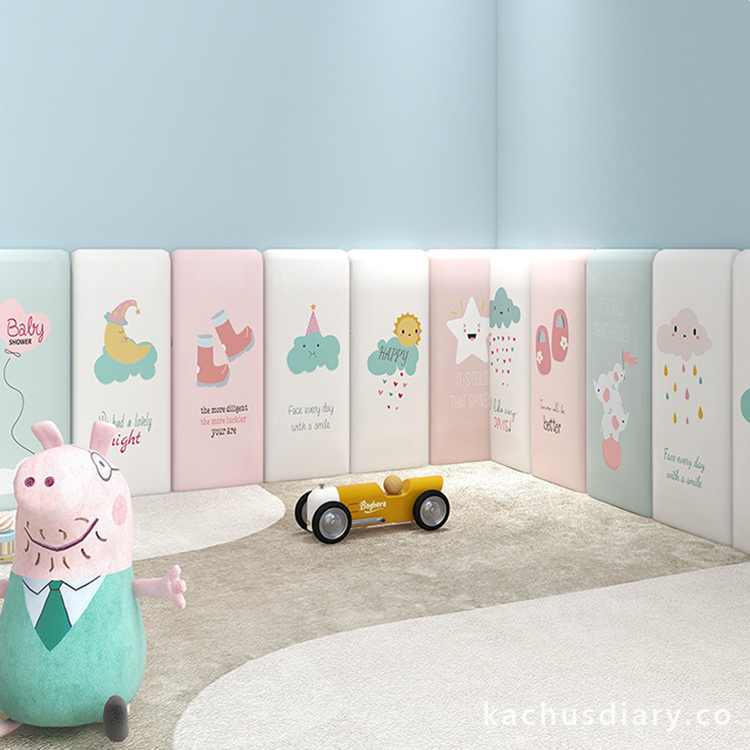 可愛天氣防撞安全牆貼