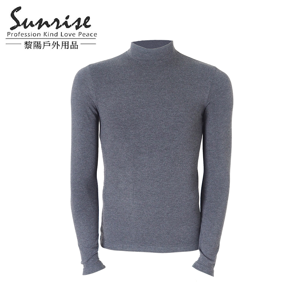 高領萊卡保暖排汗衣 (2色) 中性/衛生衣/排汗快乾/親膚/登山/出國旅遊/賞雪 12SE9914H