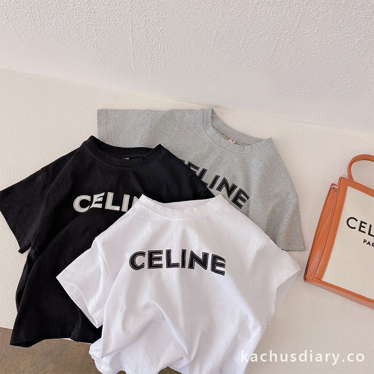 Simple letter all-match T-shirt