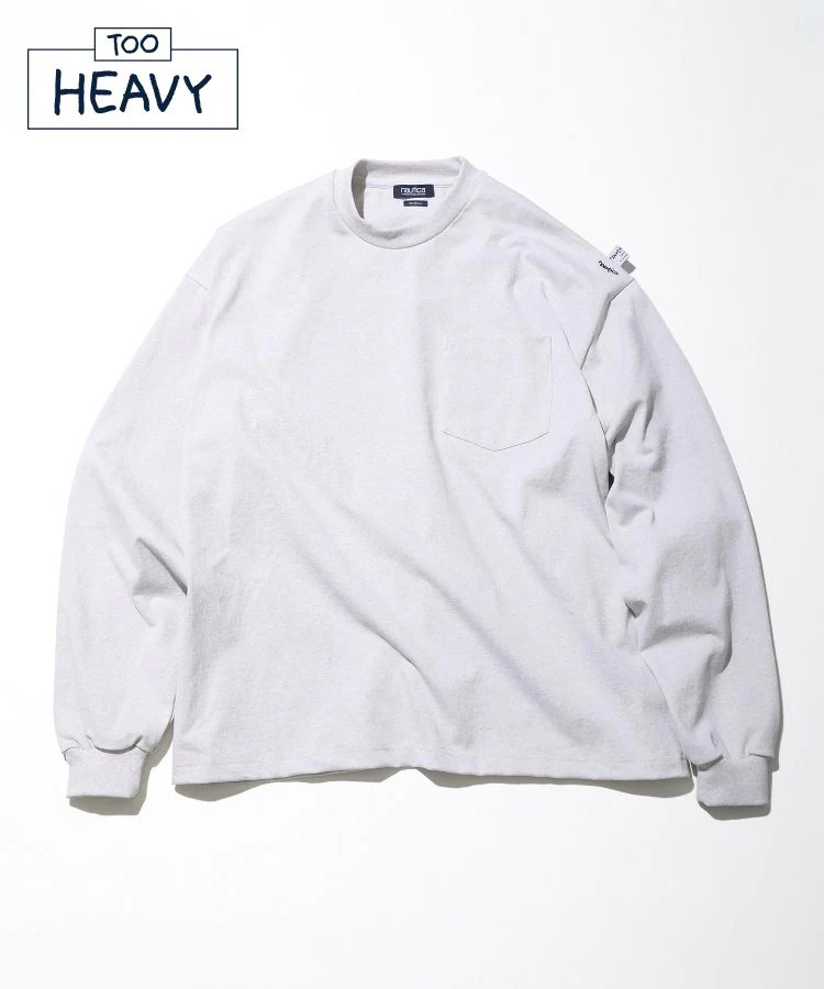 2022AW NAUTICA L/S Pocket Tee TOO HEAVY 重磅新款肩膀標籤長T