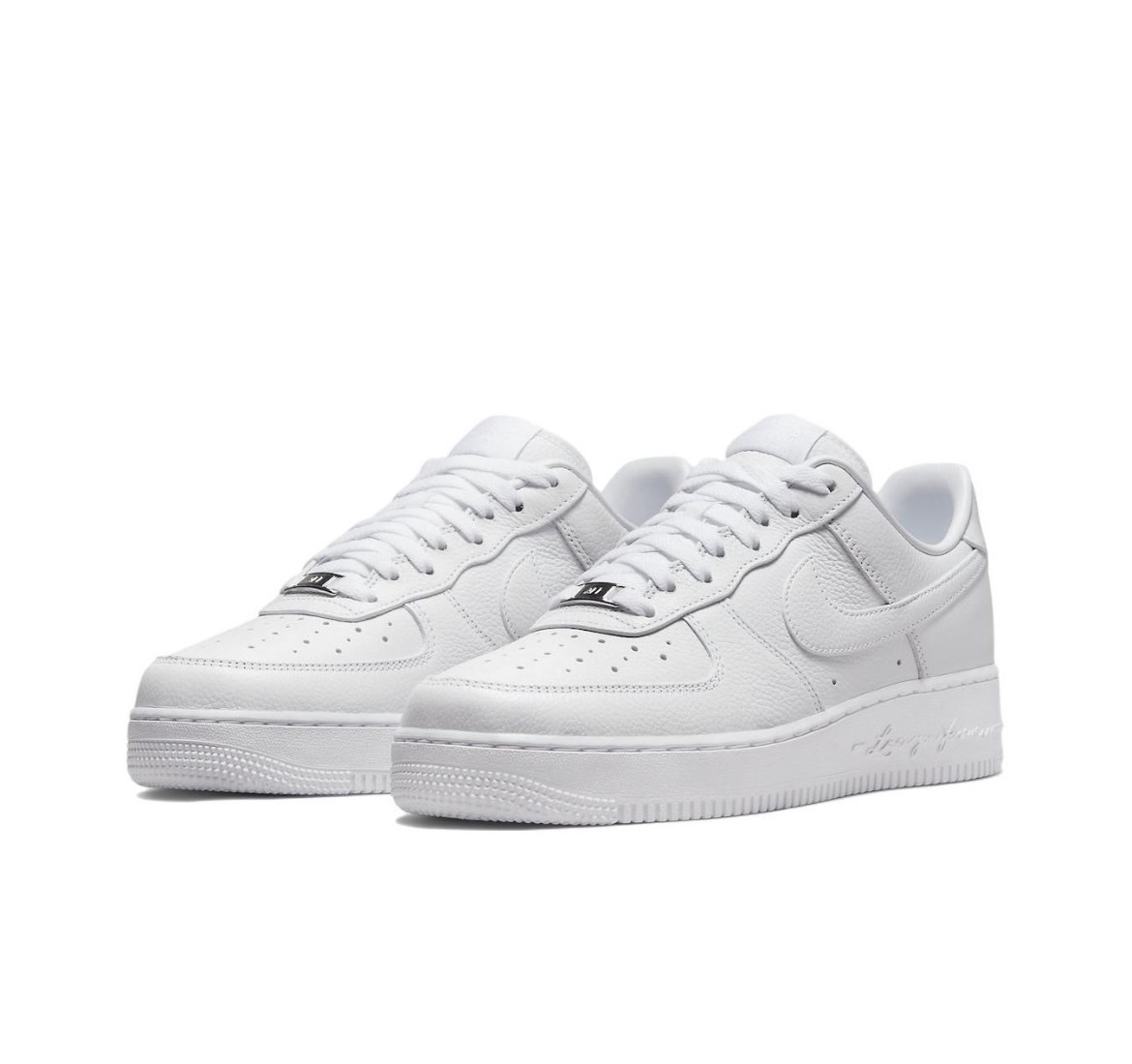 NOCTA x Nike Air Force 1 "Certified Lover Boy" 全白 Drake 聯名款