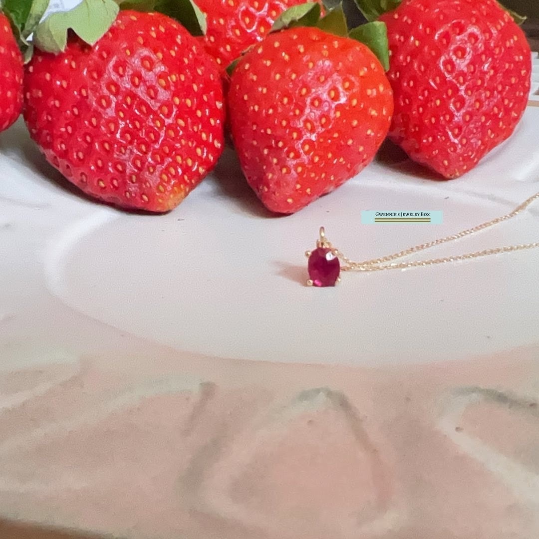 Ruby 紅寶石項鍊