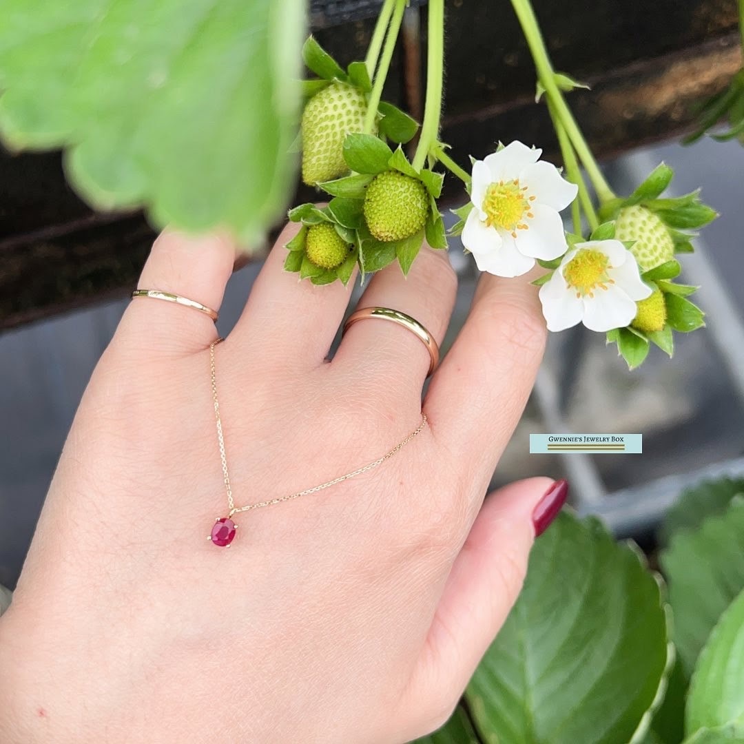 Ruby 紅寶石項鍊