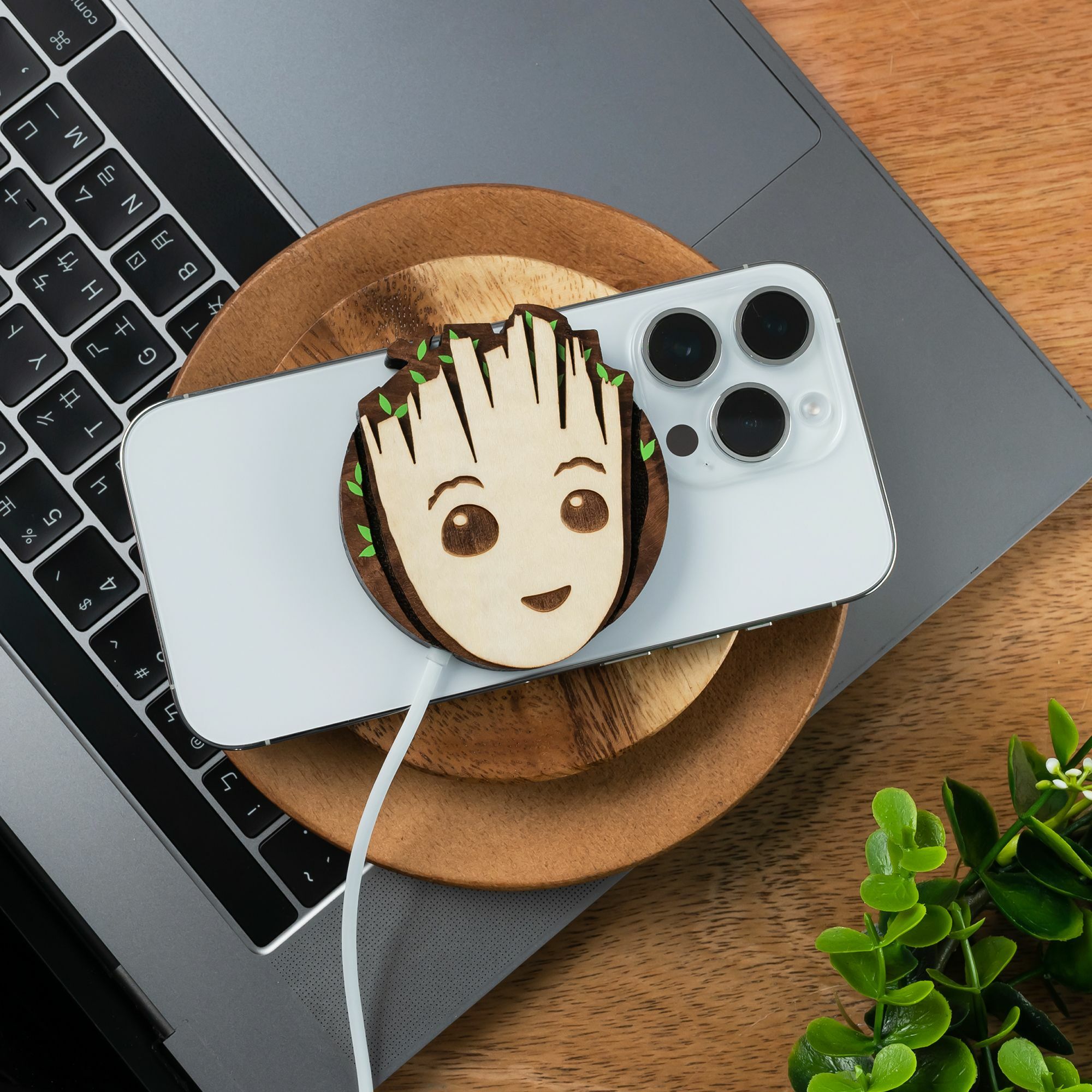 台灣直送|100%正版授權|Infothink 格魯特系列 充電磁吸|GROOT|銀河守護隊|樹人|MARVEL| I AM GROOT