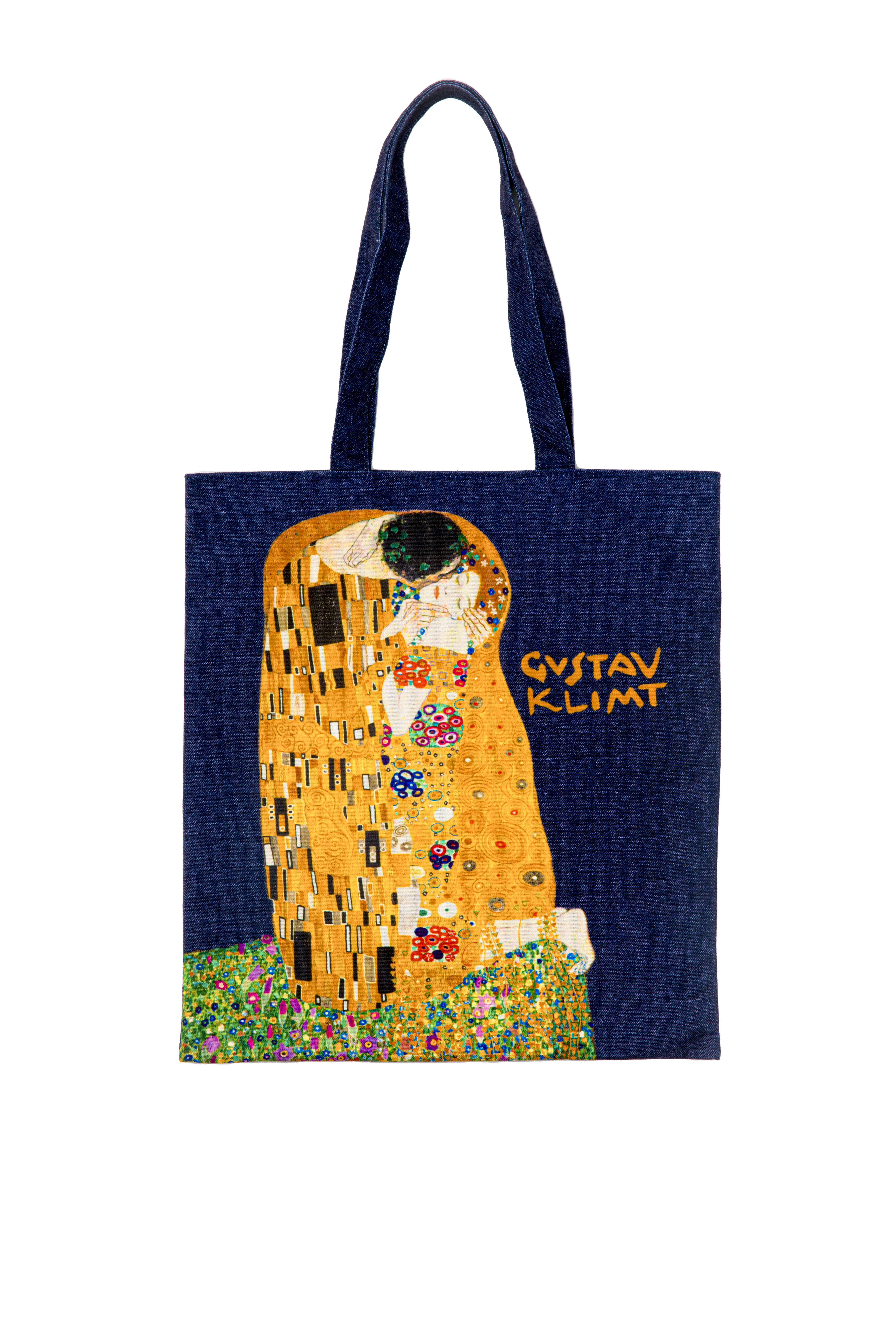 牛仔經典背袋｜克林姆《吻》