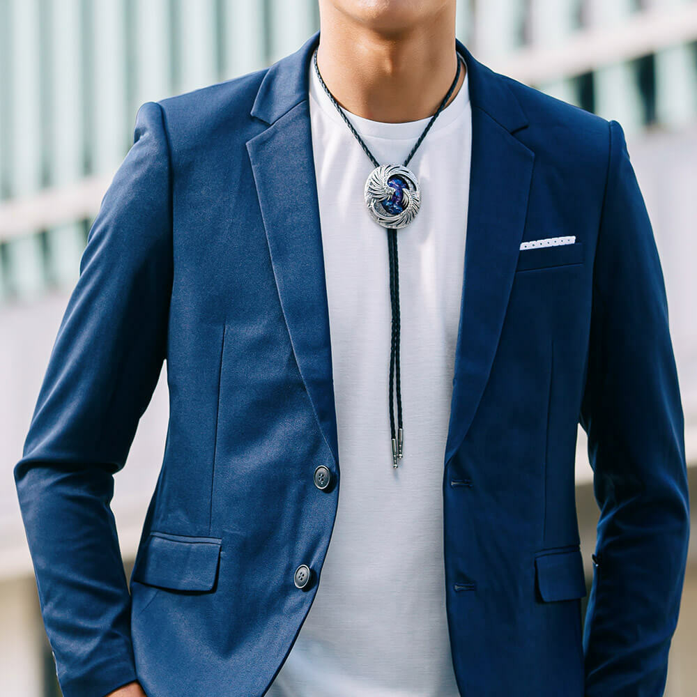 浩瀚星空 保羅領帶/BoloTie/美式領帶－快速出貨