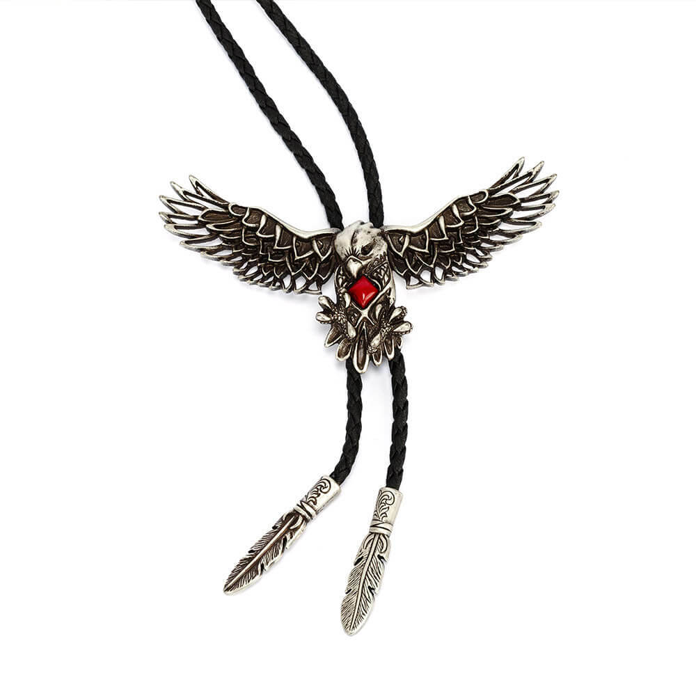 飛鷹翱翔 保羅領帶/BoloTie/美式領帶－快速出貨