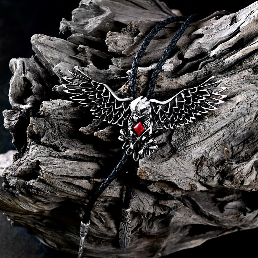 飛鷹翱翔 保羅領帶/BoloTie/美式領帶－快速出貨