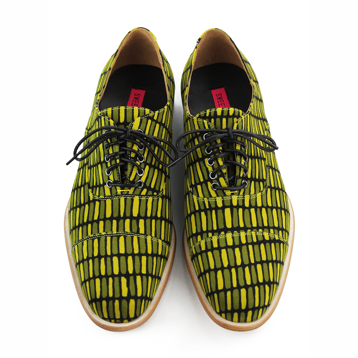 Wonderland M1124A OliveCells Oxford Shoes