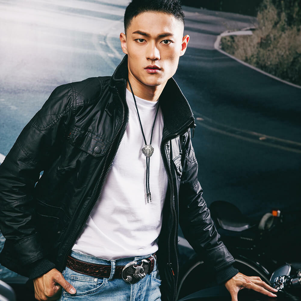 狼的智慧 保羅領帶/BoloTie/美式領帶－快速出貨