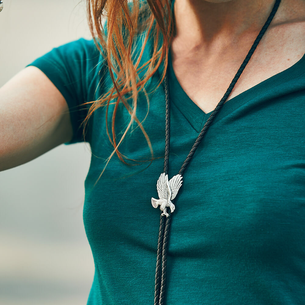 翱翔之鷹 保羅領帶/BoloTie/美式領帶－快速出貨