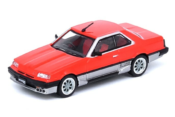 INNO64 1/64 Nissan日產 Skyline 2000 Turbo RS-X (DR30)Red / Silver