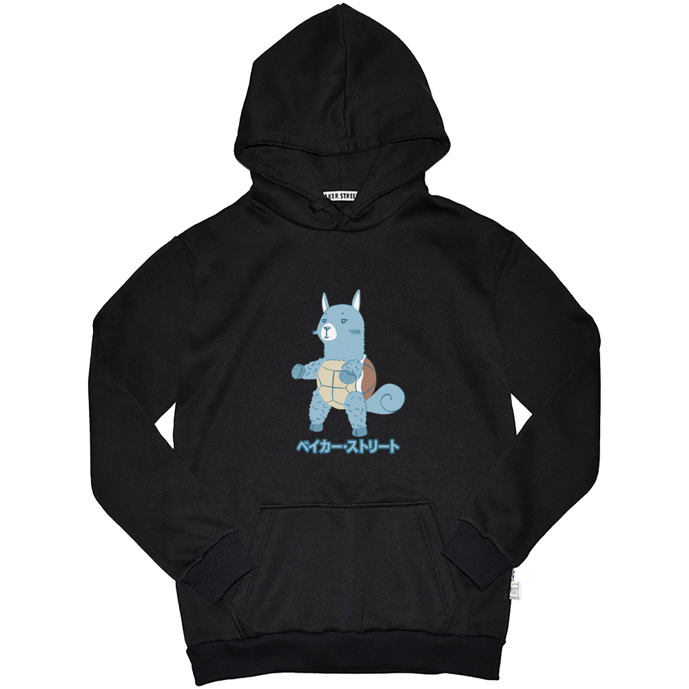 J nee Alpaca 傑尼駝 高磅數長袖帽T