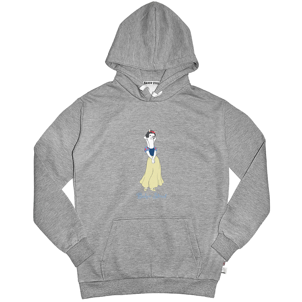 Whitepaca 白雪駝 高磅數長袖帽T