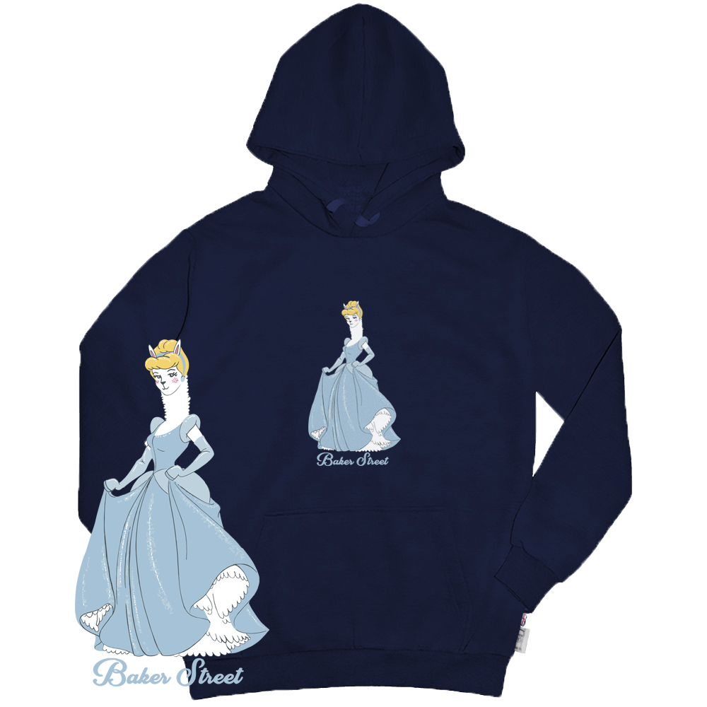 Cinderel Alpaca 仙杜瑞駝 高磅數長袖帽T