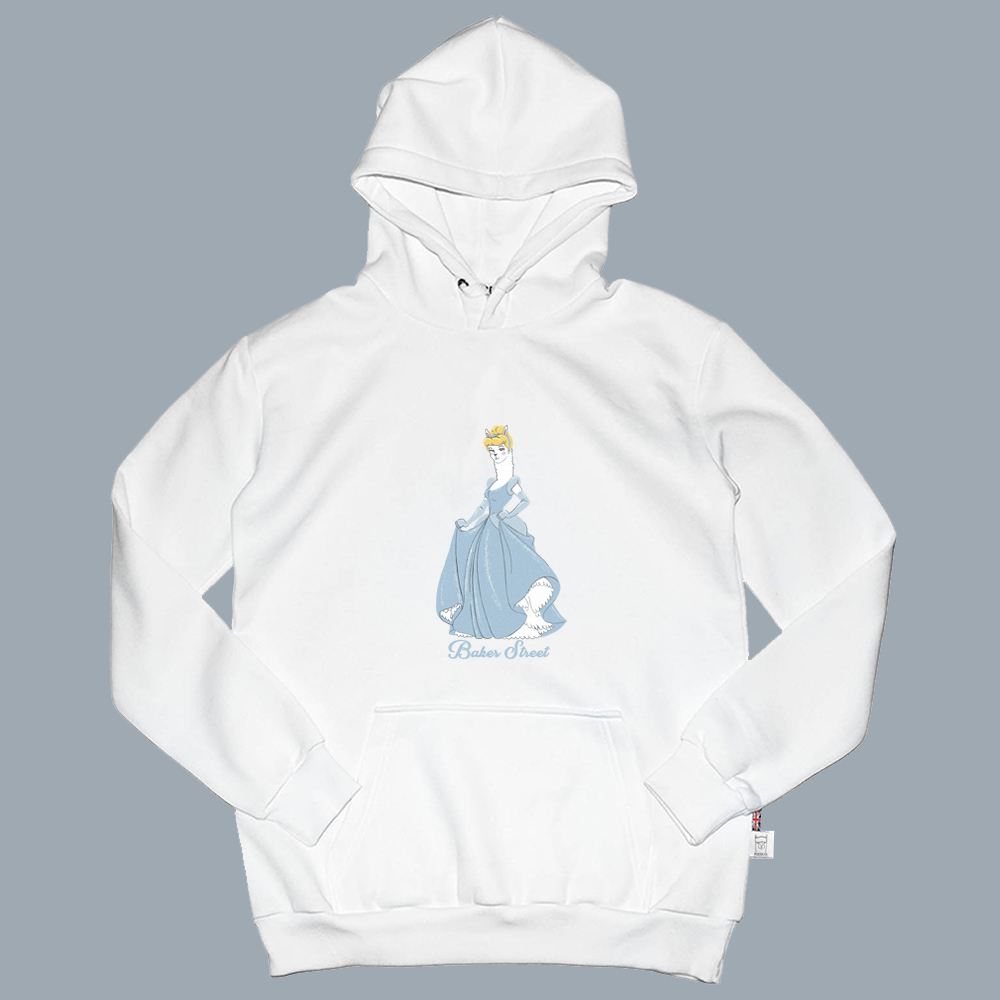 Cinderel Alpaca 仙杜瑞駝 高磅數長袖帽T