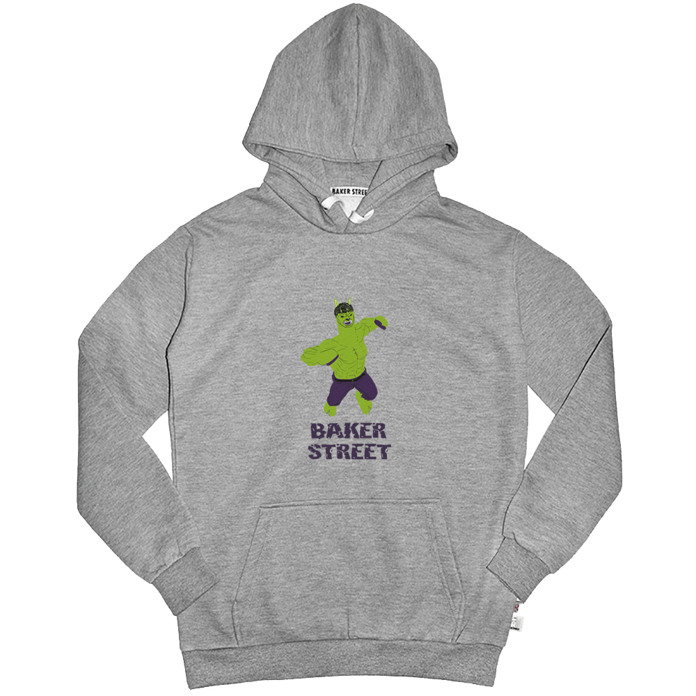 Hulk Alpaca 綠巨駝 高磅數長袖帽T