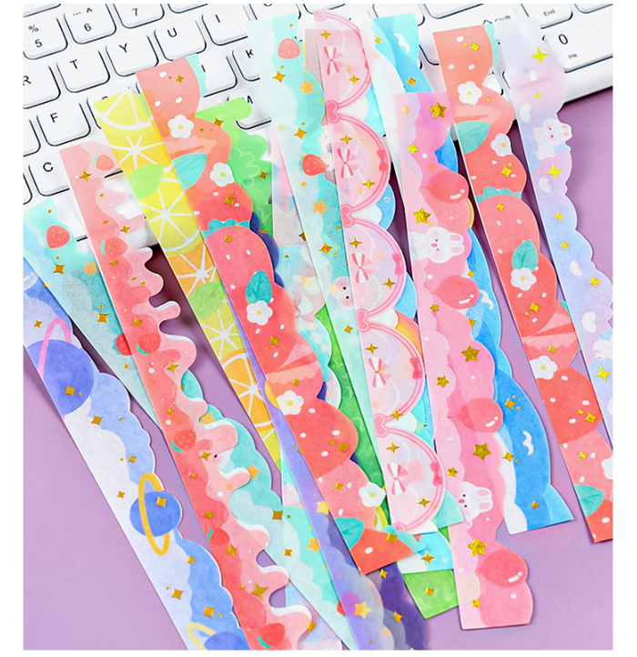 DIY燙金邊框造景貼纸  A1881