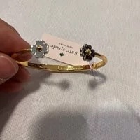 [S] KATE SPADE K7030 SPADES & STUDS BRACELET, SILVER/GOLD, 196021119392 (SKS374)
