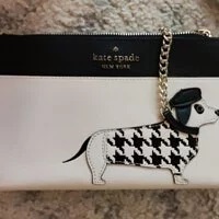 [S] KATE SPADE K9125 FETCH MD WRISTLET,PARCHMENT, 196021127984 (SKS378)