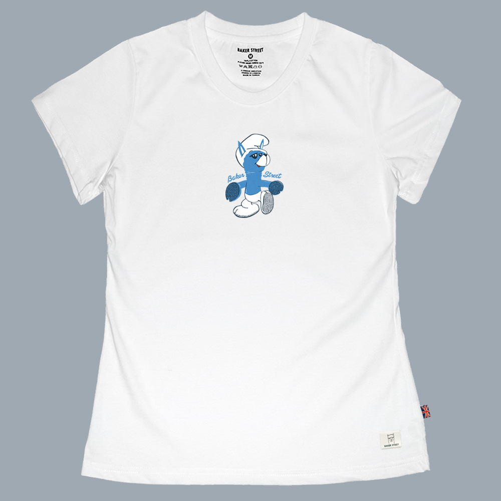 Blue little Alpaca 藍色小駝 女版短T