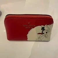 [S] KATE SPADE K8243 DISNEYXKATE S SMALL COSMETIC CASE,RED MULTI, 196021127823 (SKS385)