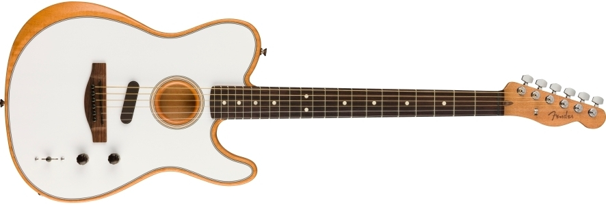 Fender Mexico Acoustasonic Player Telecaster 北極白電木吉他