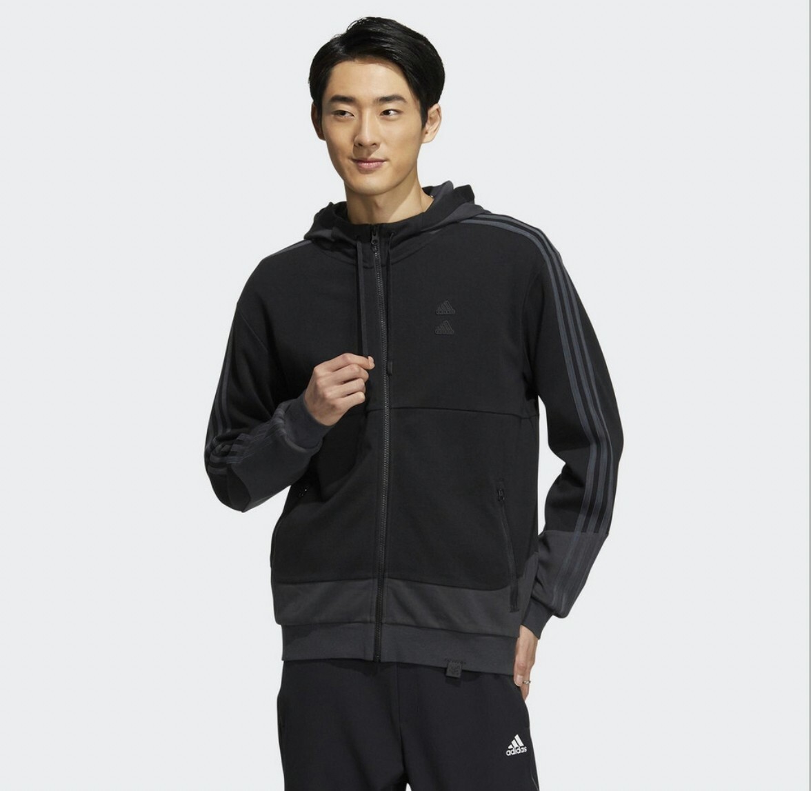 ADIDAS ST GZ MH KN JKT 男 外套 黑 IA6962 Dec lu