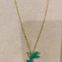 [S] KATE SPADE OURU2496 SCENIC ROUTE BIRD NECKLACE,MULTI, 98686693647 (SKS397)