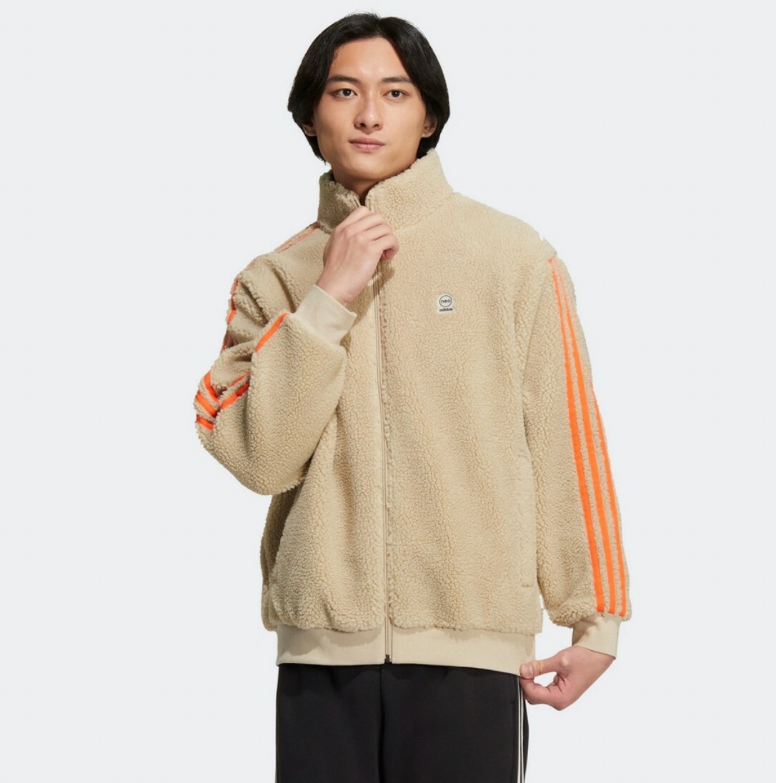 ADIDAS U ESNT JKT 男女 搖粒絨外套 米黃HN8728 Declu