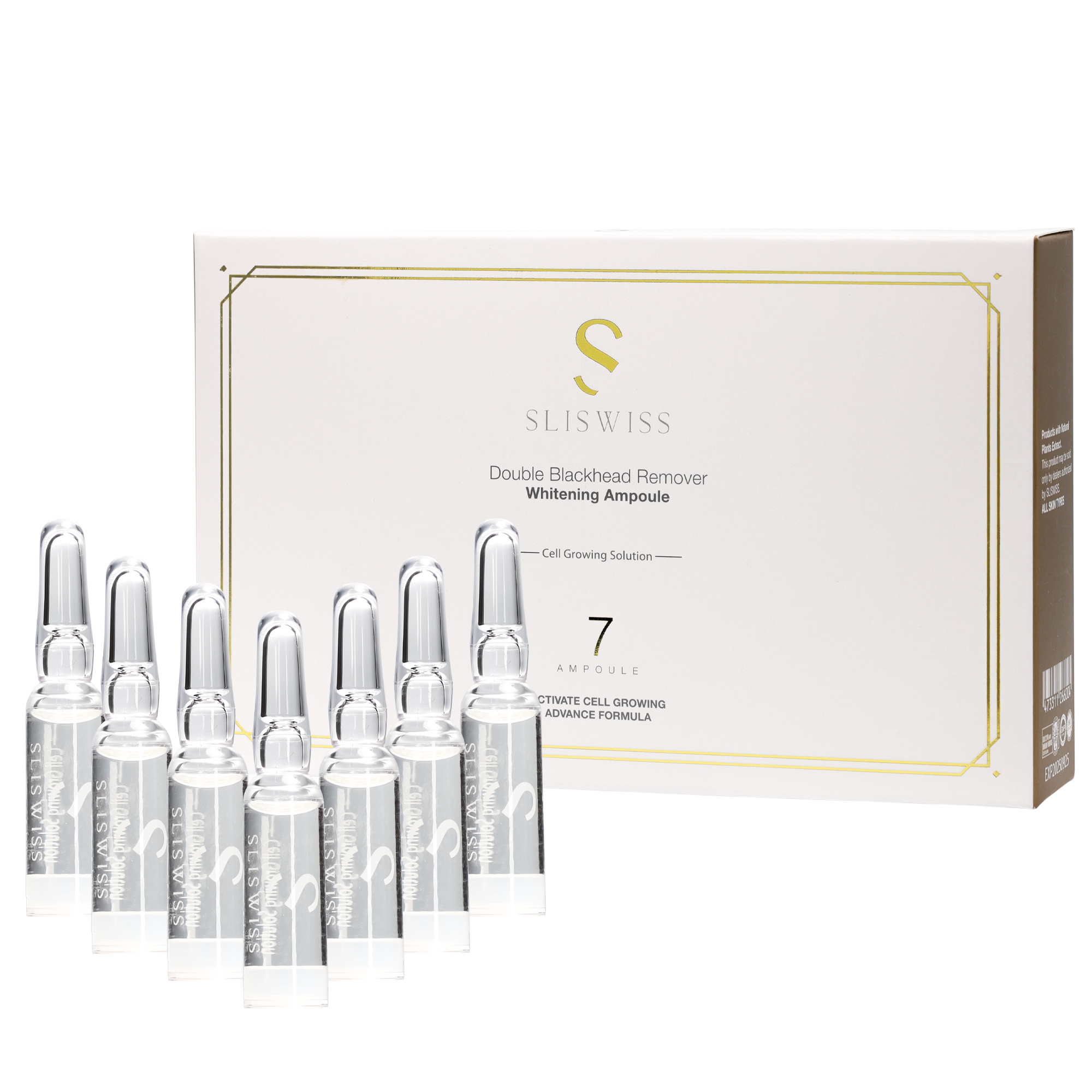 Sliswiss 7 Ampoule Activate Cell Growing Advance Formula