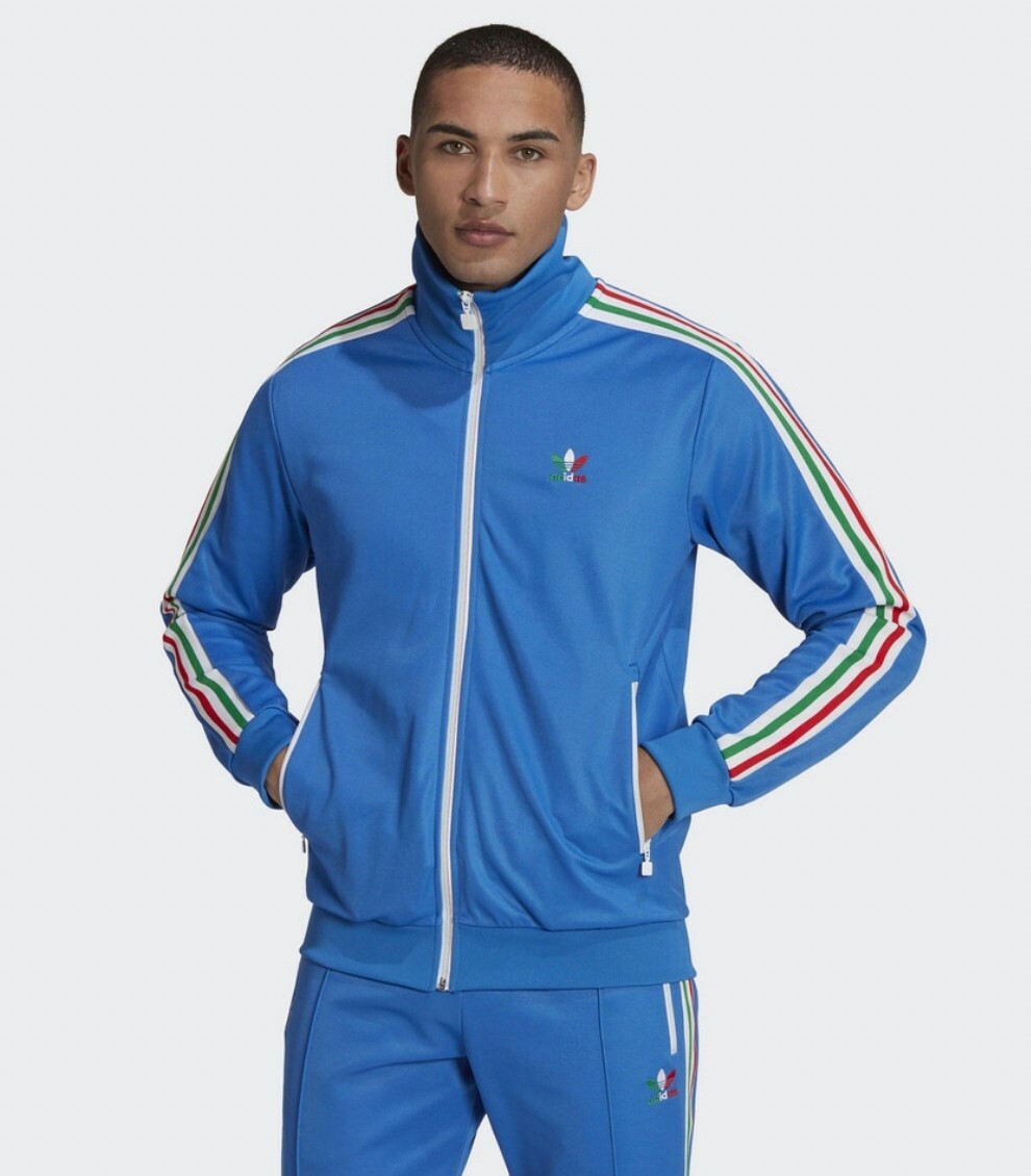 ADIDAS BECKENBAUER 男 義大利隊 運動外套 藍HK7411 Declu