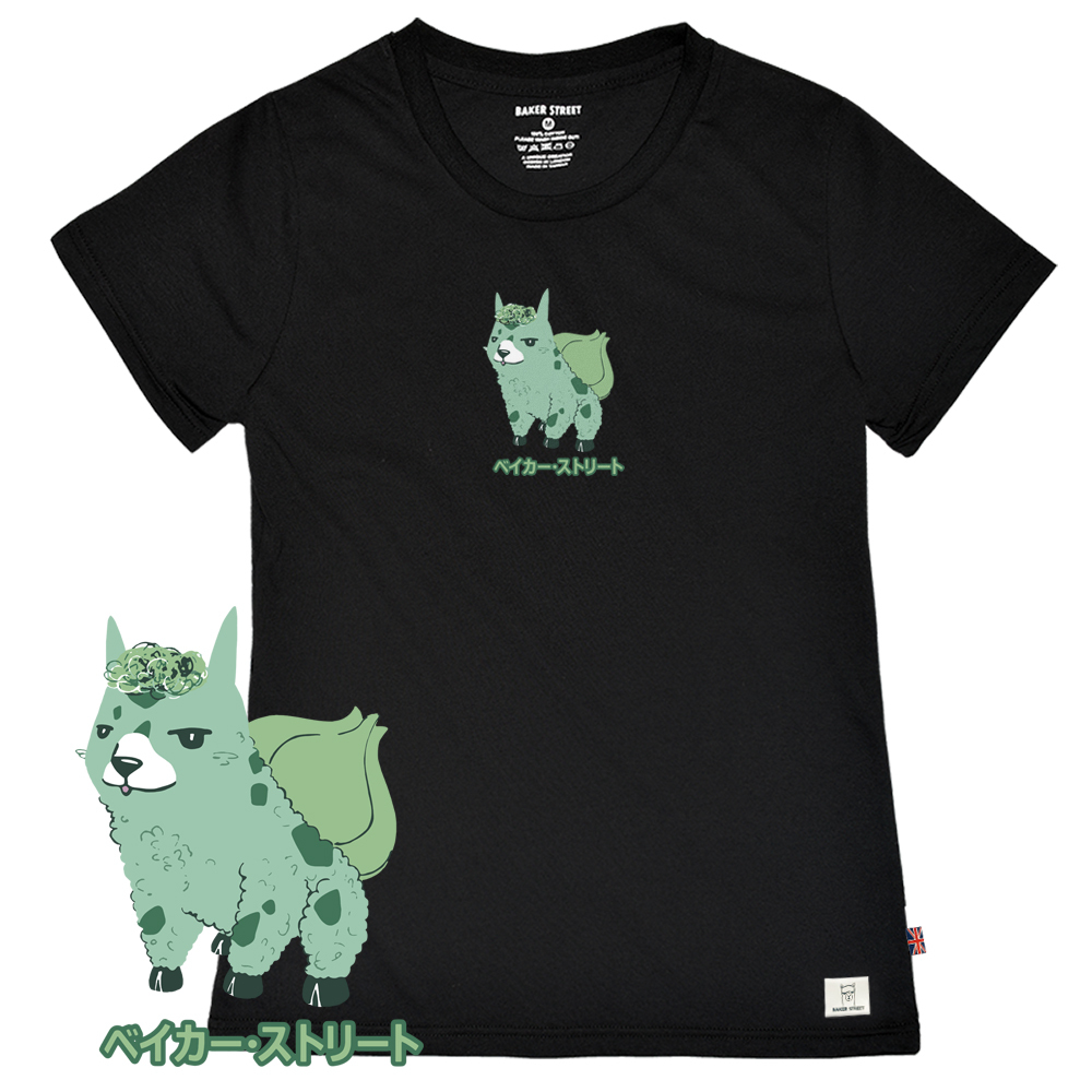 Meow woah paca 妙蛙駝 女版短T