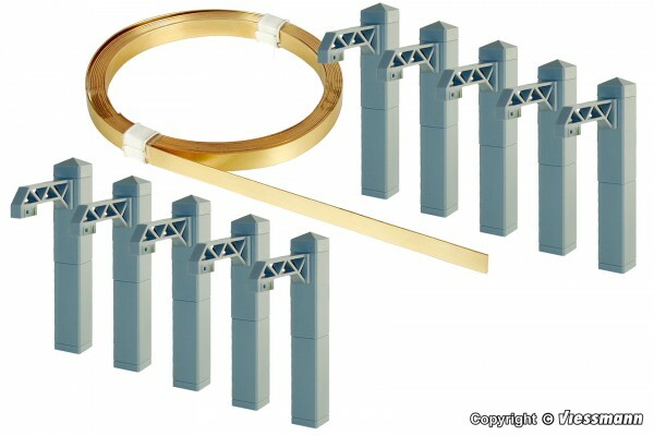 Viessmann 4195 HO規，隧道懸鏈線組