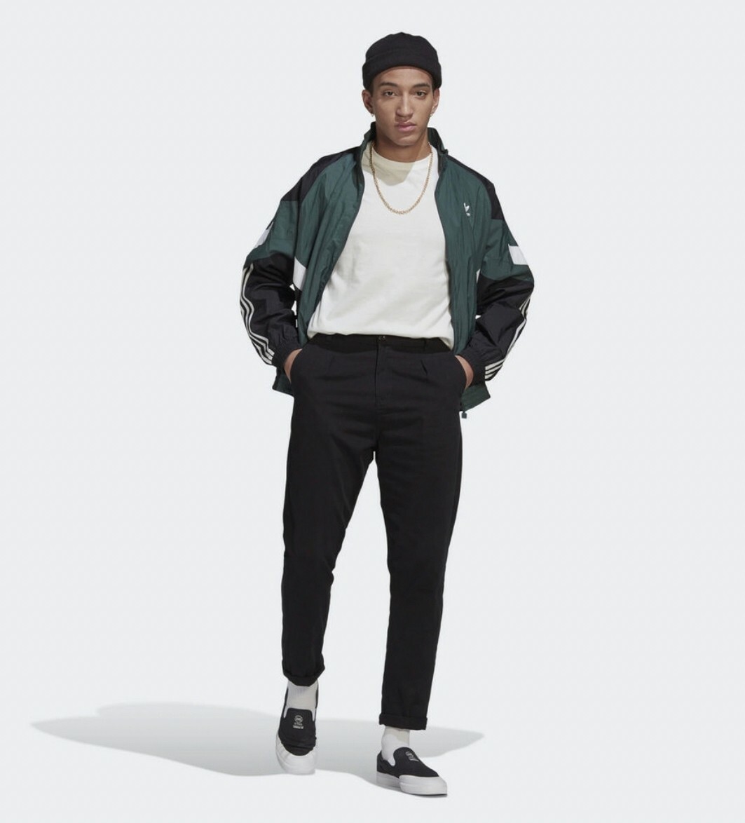 ADIDAS WOVEN TT 男 外套 綠黑 HK7321 Declu