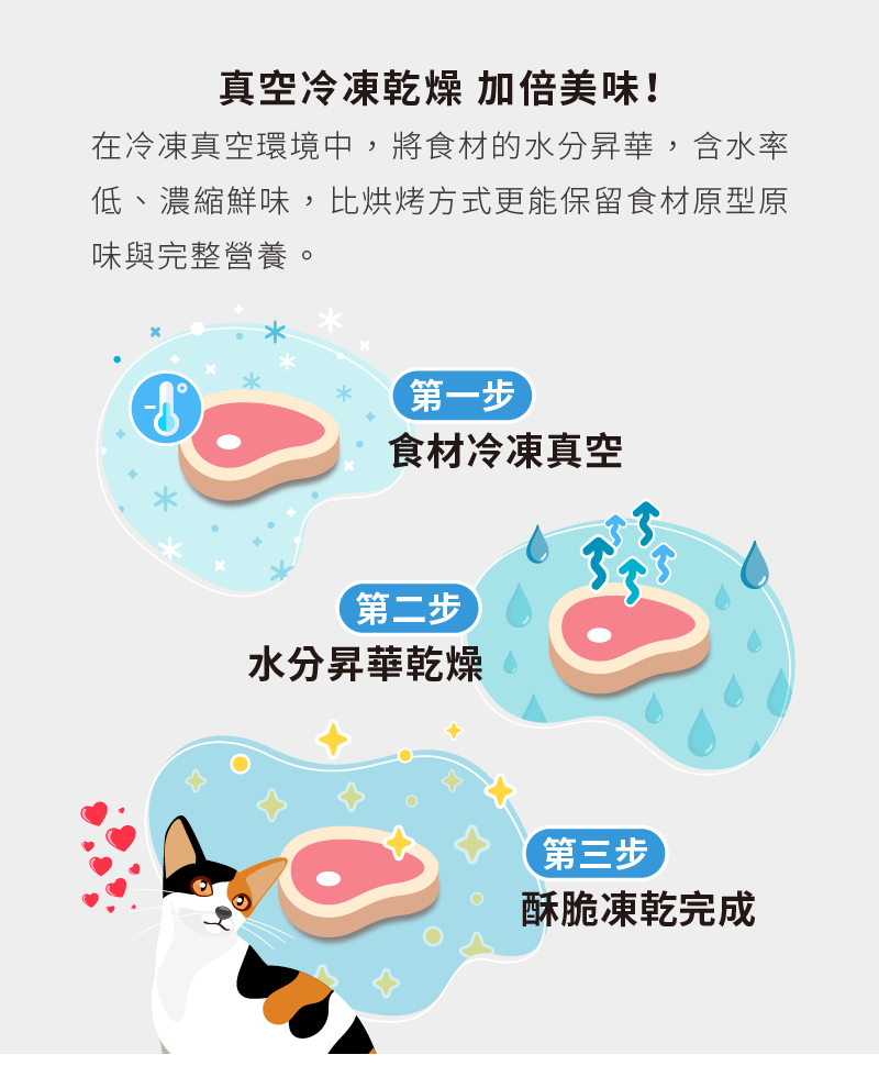 真空冷凍乾燥 美味加倍
