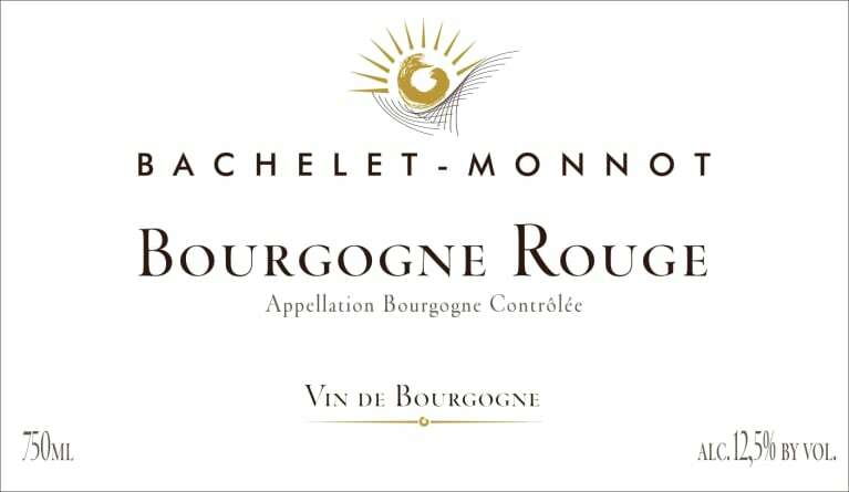 Bachelet Monnot Bourgogne Rouge 2022