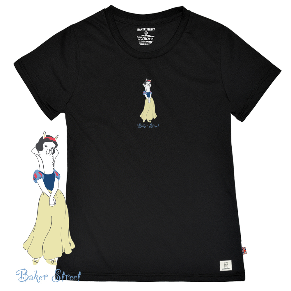 Whitepaca 白雪駝 女版短T